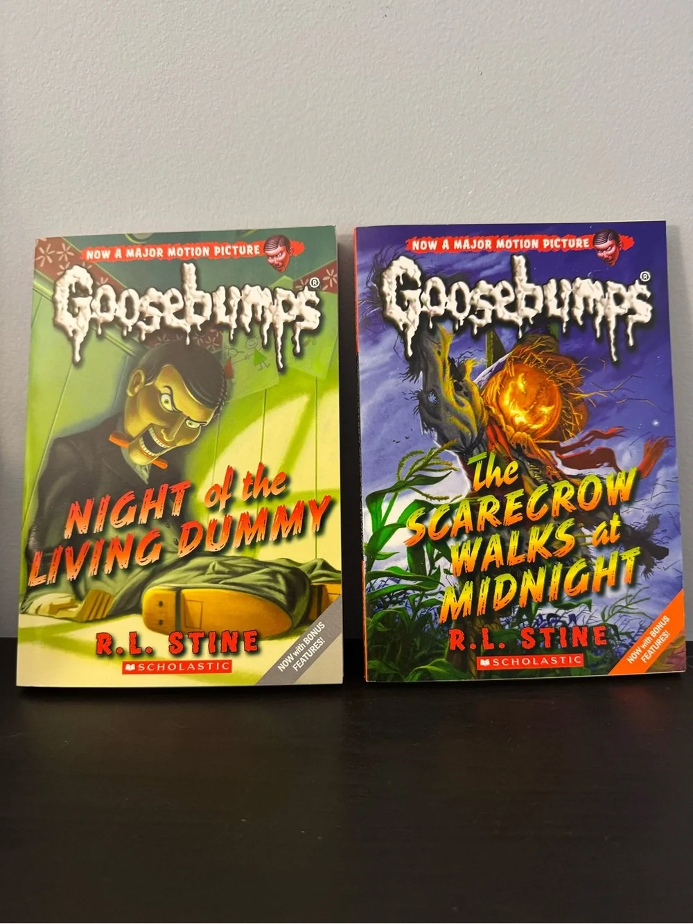 Set of 6 Goosebumps R.L. Stine paperback books kids YA horror series scary NEW